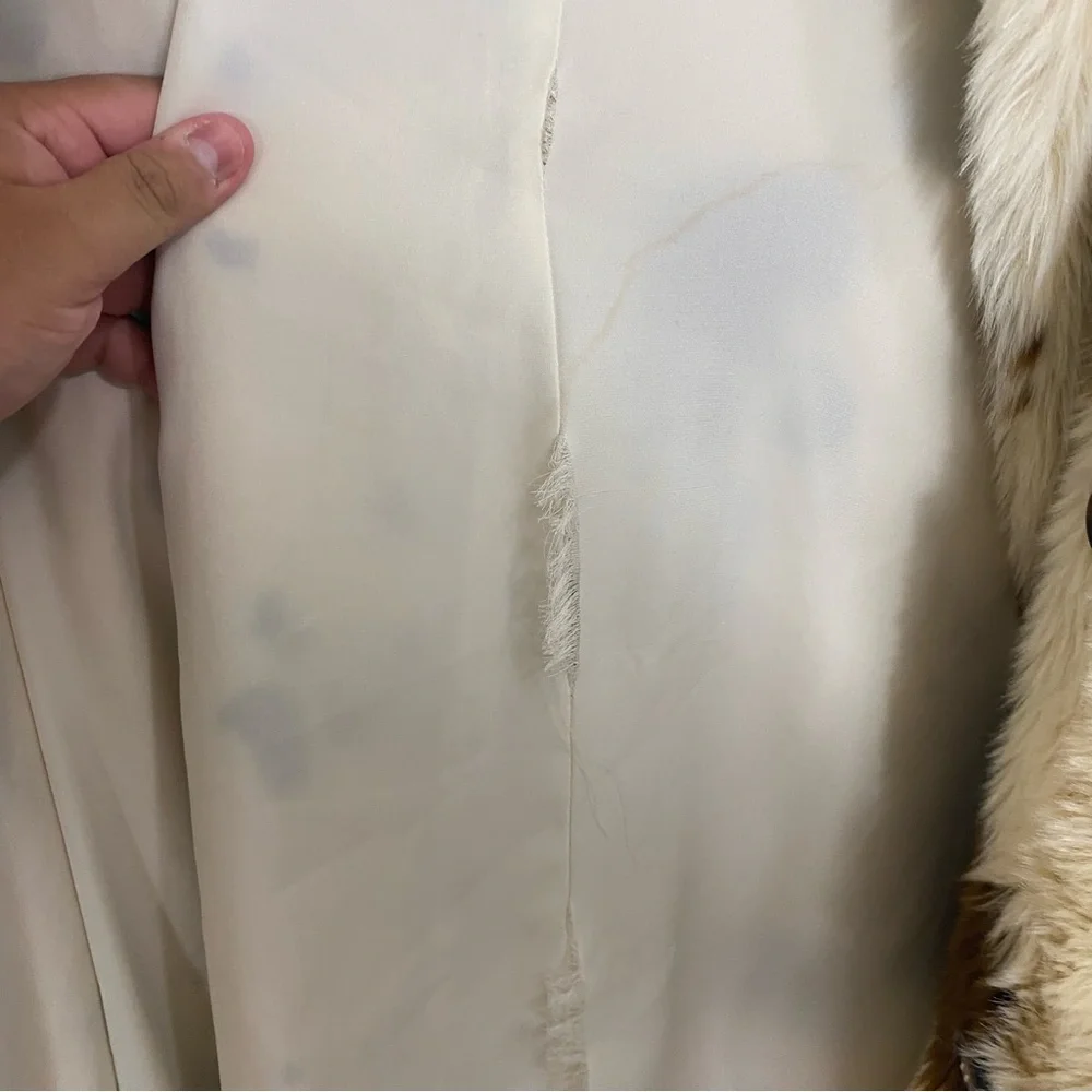Anthropologie Maeve Grand Glam Faux Fur Coat Size 1X‎